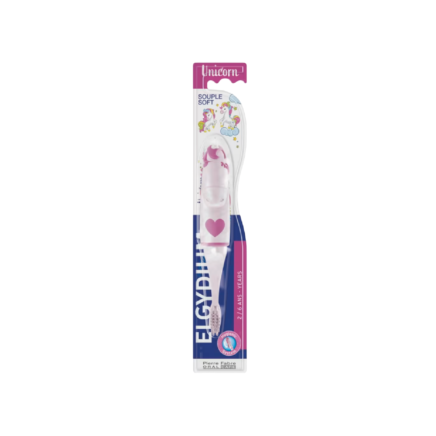 Cepillo de dientes infantil Elgydium Unicorn (2-6 años)