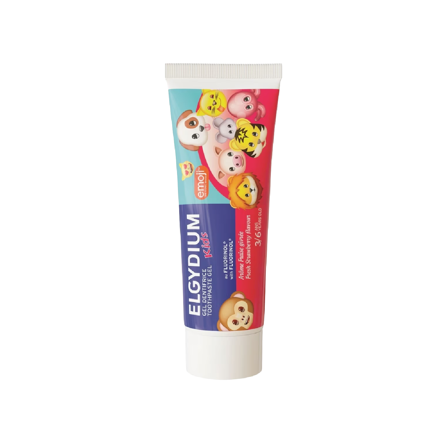 Elgydium Kids Gel Dentífrico Morango 3-6 Anos 50ml