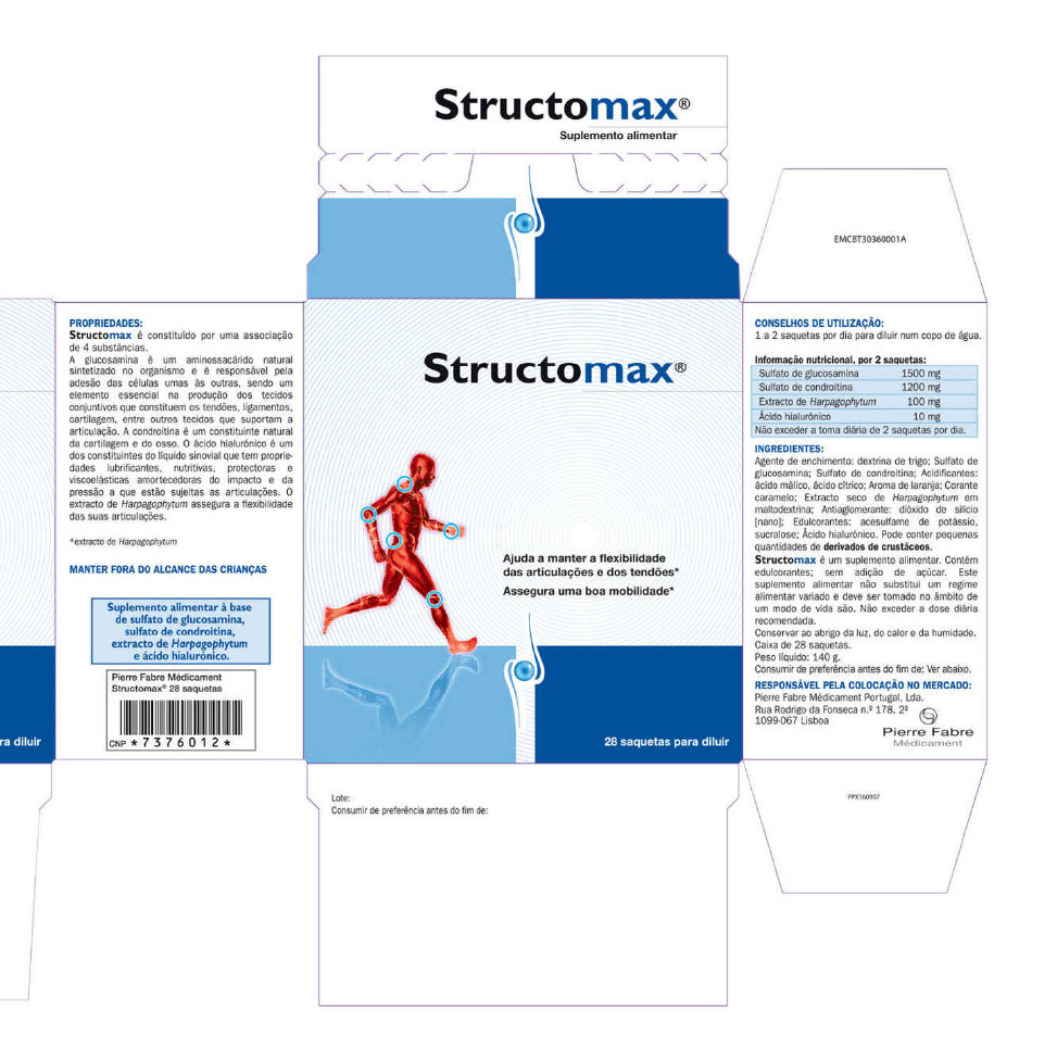 Embalagem structomax bula