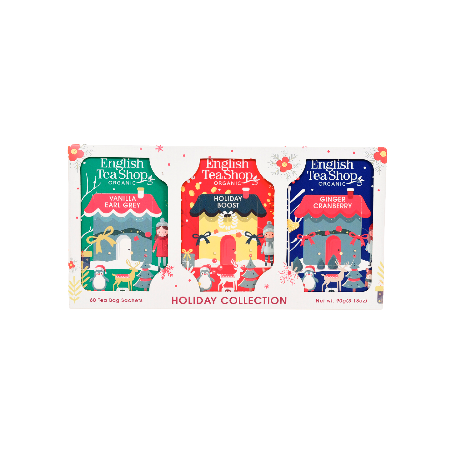English Tea Holiday Collection White 3 x20 Saquetas