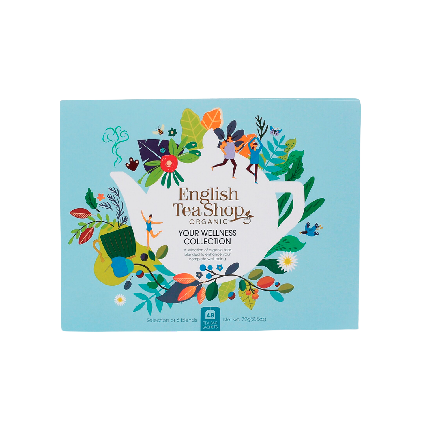 Té inglés Ref: 60895 Paquete de regalo Wellness Col 48 unidades