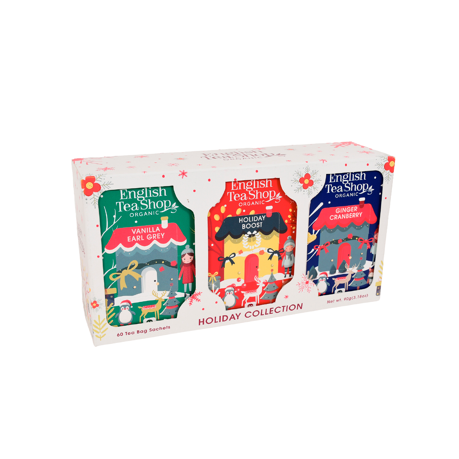 English Tea Holiday Collection White 3 x20 Saquetas