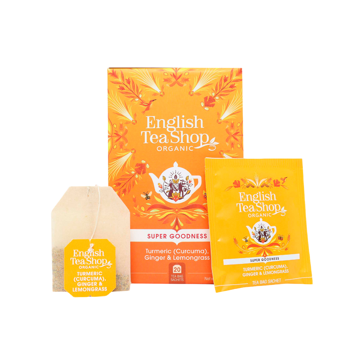 Té inglés Ref: 578025 ETs Cúrcuma/Jengibre/Limón