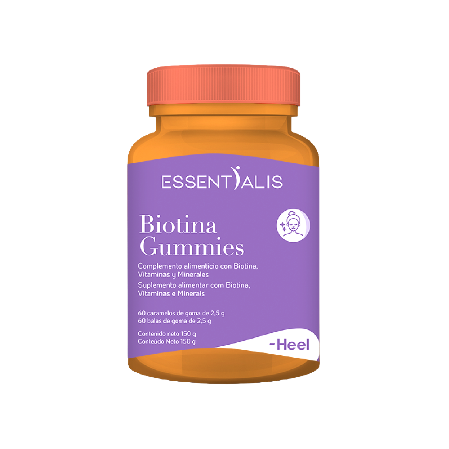 Essentialis Biotina Gummies 60 Gomas