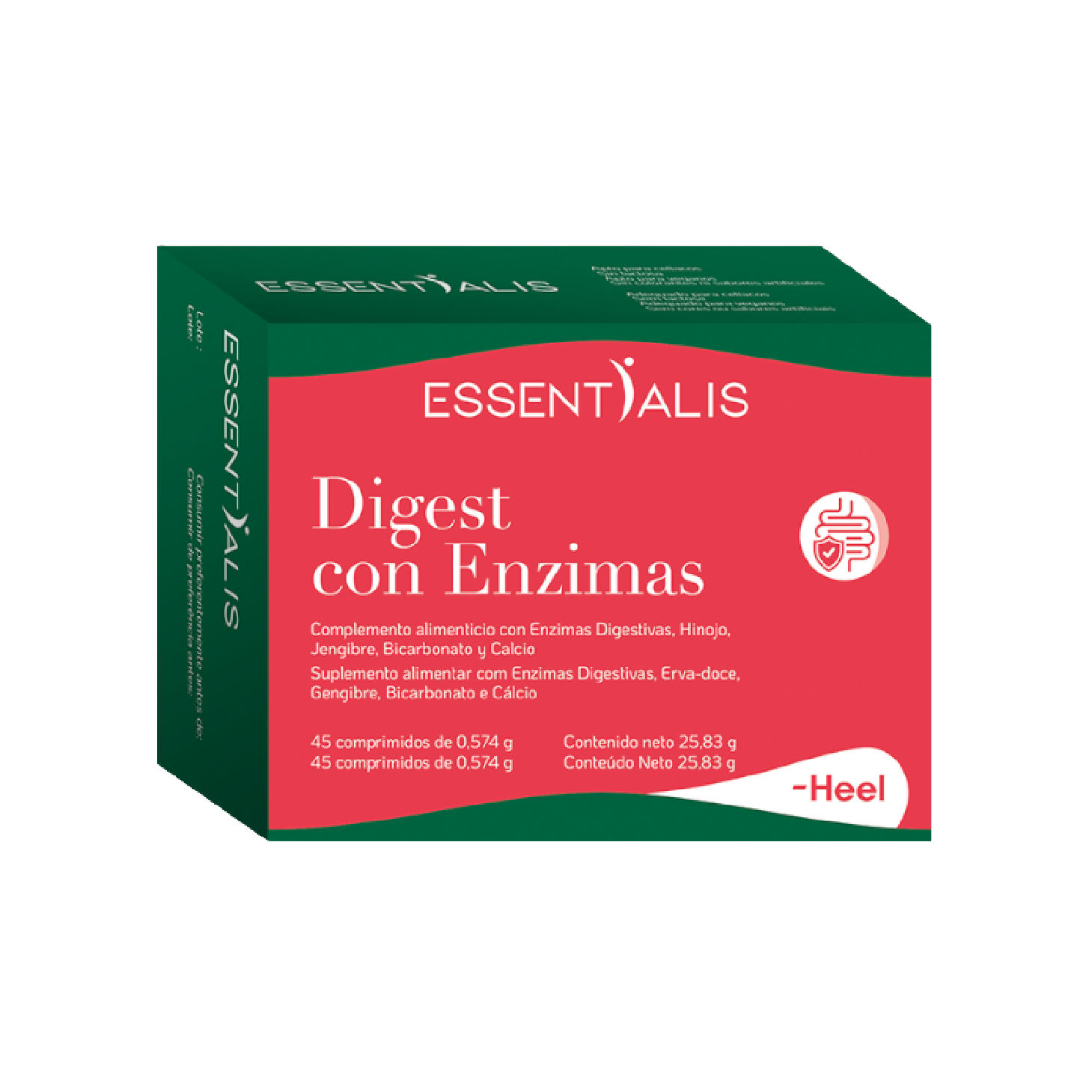Essentialis Digest com Enzimas 45 Comprimidos
