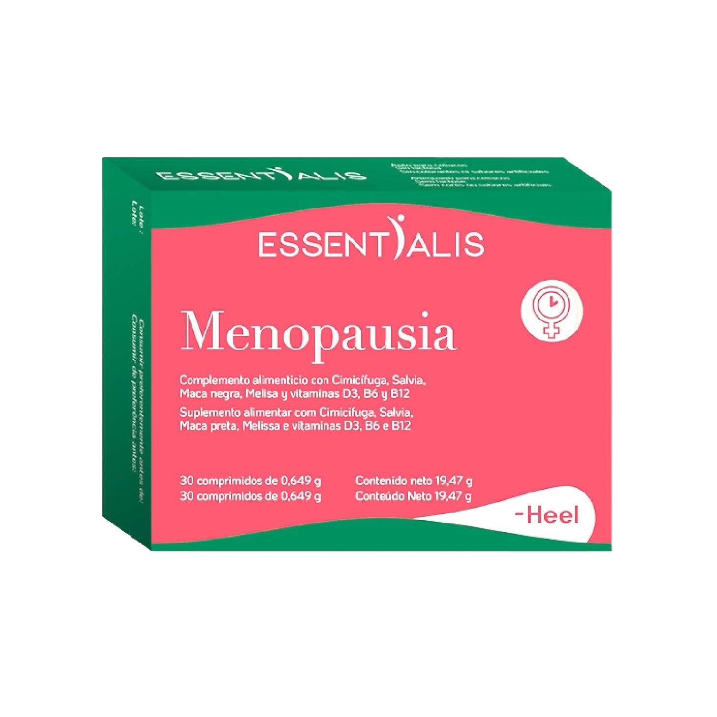 Essentialis Menopausa 30 Comprimidos