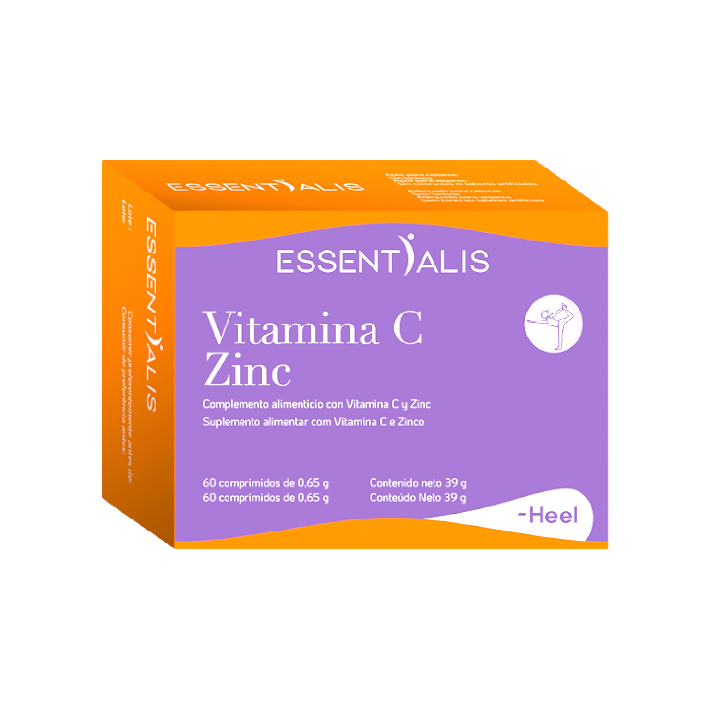 Essentialis Vitamina C Zinco 60 Comprimidos