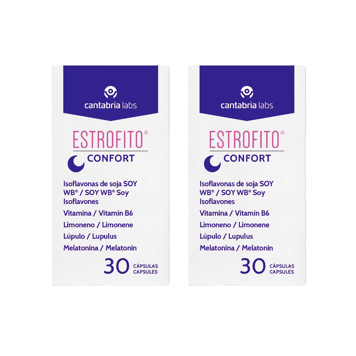 Estrofito Confort Pack Capsúlas 2x 30 Unidades