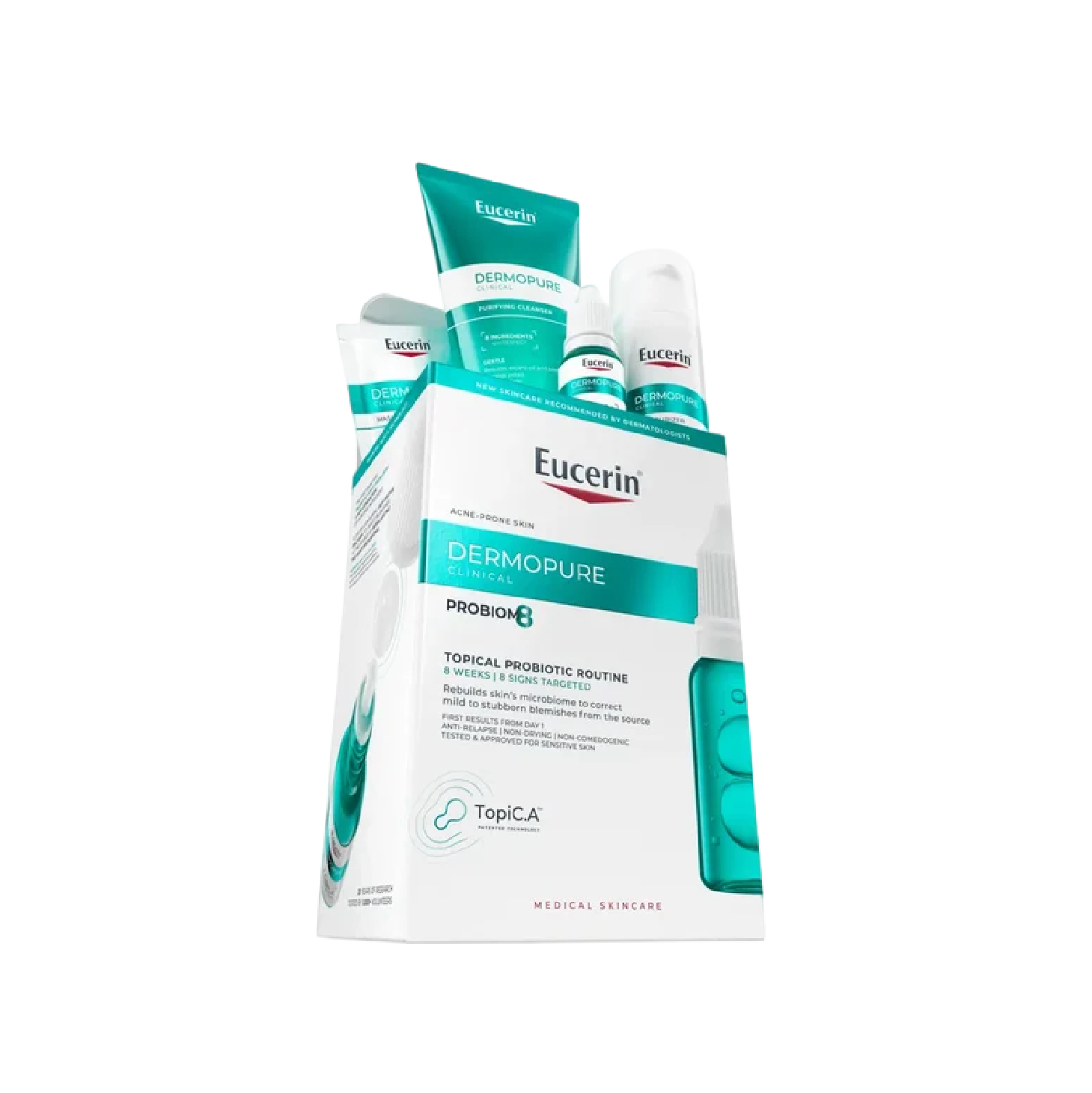 Eucerin Dermopure Clinical Probiome8 Rotina