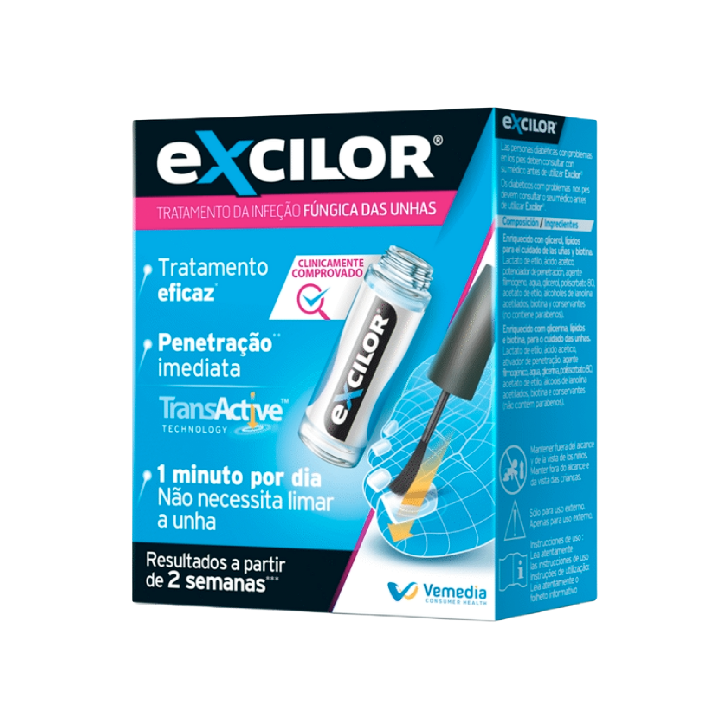 Excilor Solução Fúngica das Unhas 3,3ml