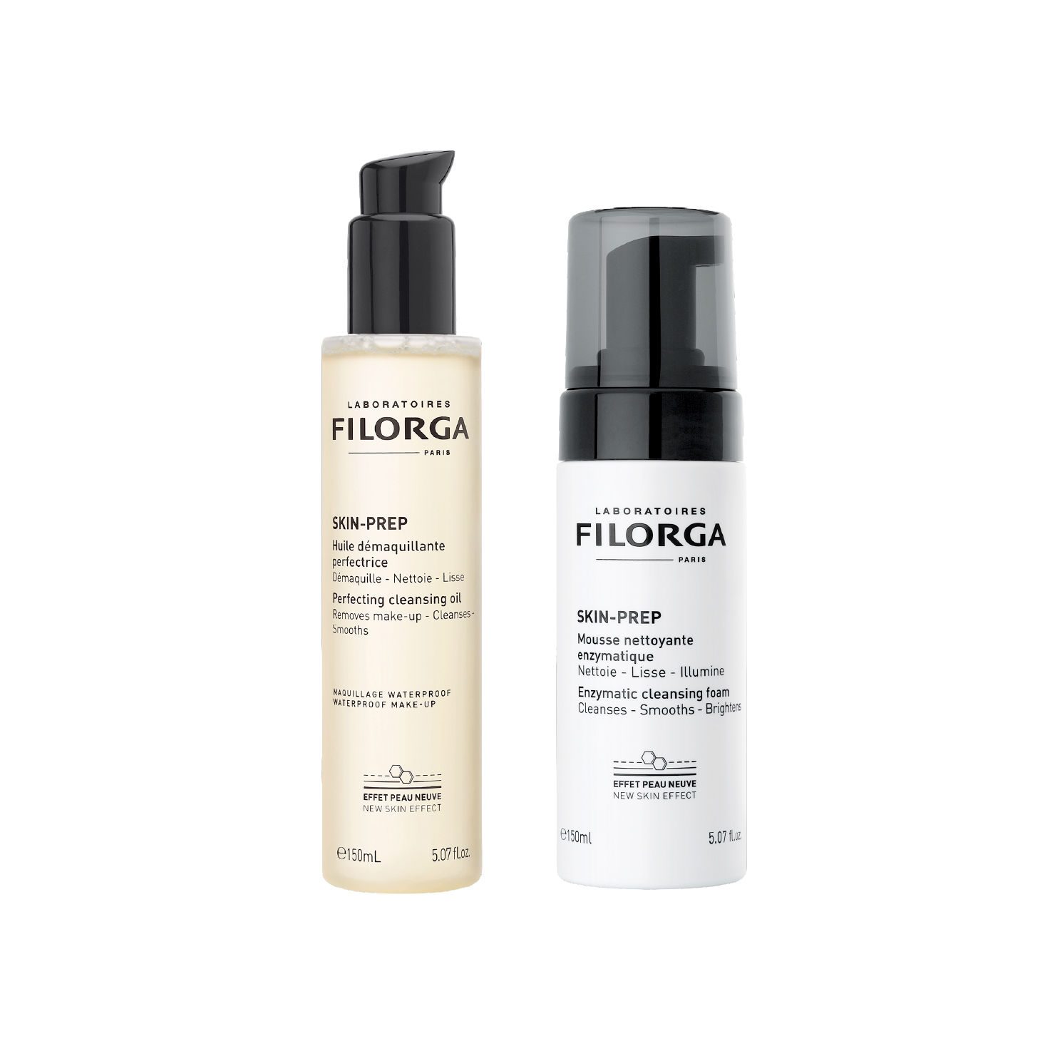 Filorga Skin-Prep Cleansing Oil 150 ml + Enzymatic Mousse de Limpeza 150ml