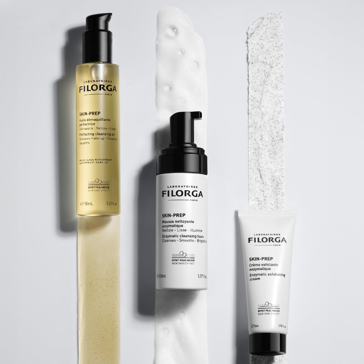 Filorga Skin-Prep Cleansing Oil 150 ml + Enzymatic Mousse de Limpeza 150ml