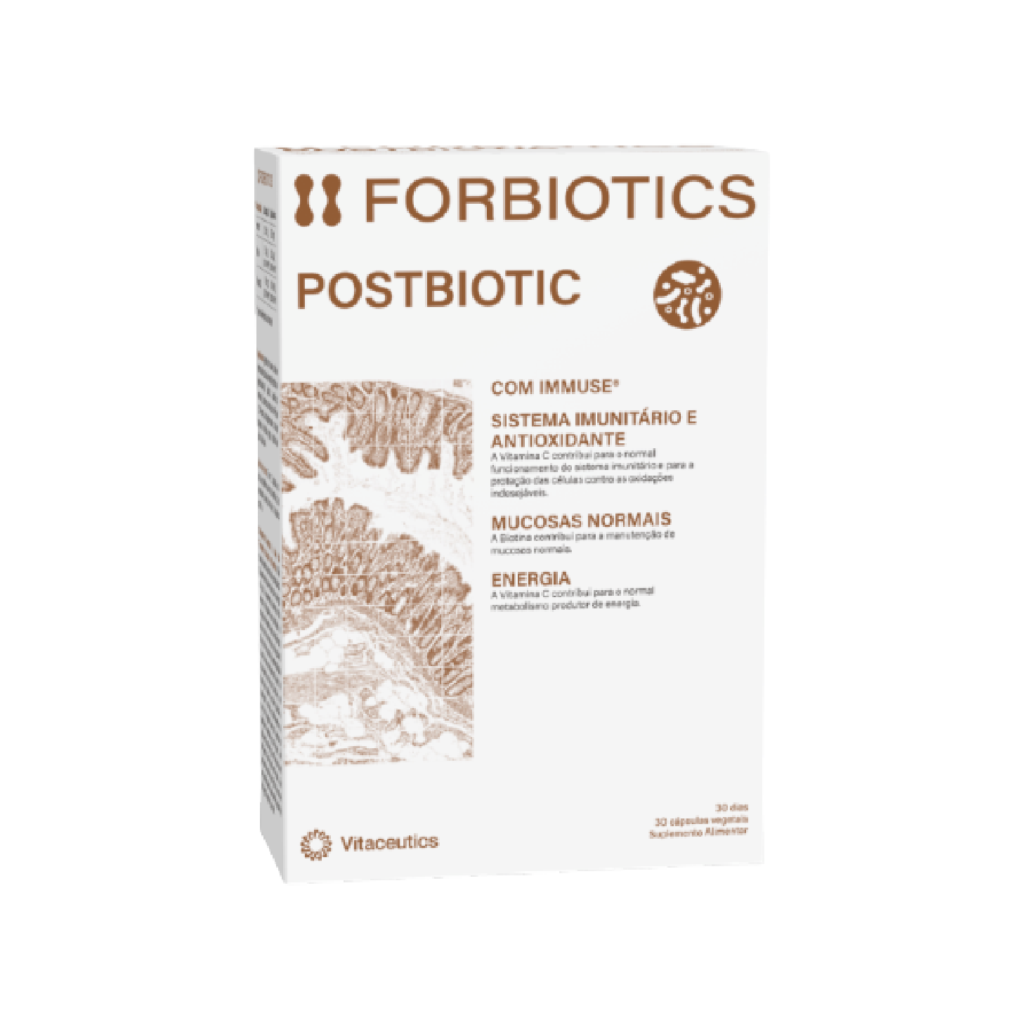 Forbiotics Postbiotic 30 Cápsulas