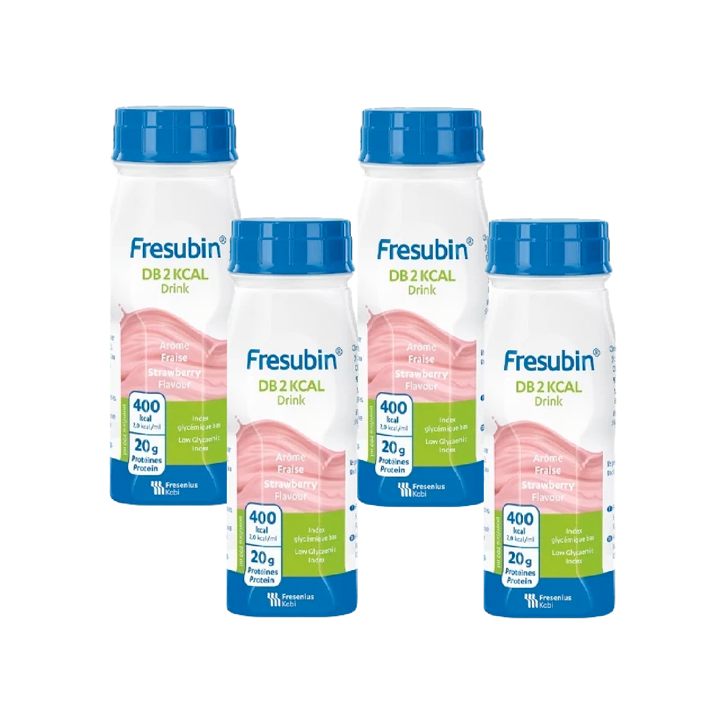 Fresubin DB 2Kcal Drink Morango 200ml x 4 Unidades