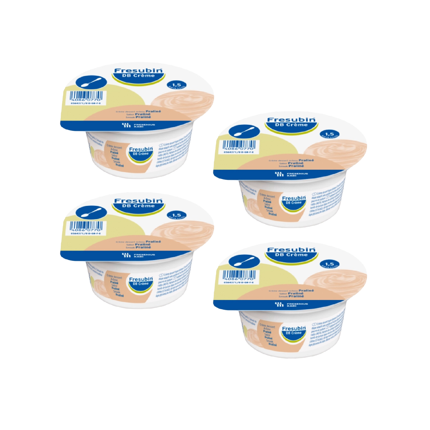 Fresubin Db Creme Praline 125g x4 Unidades