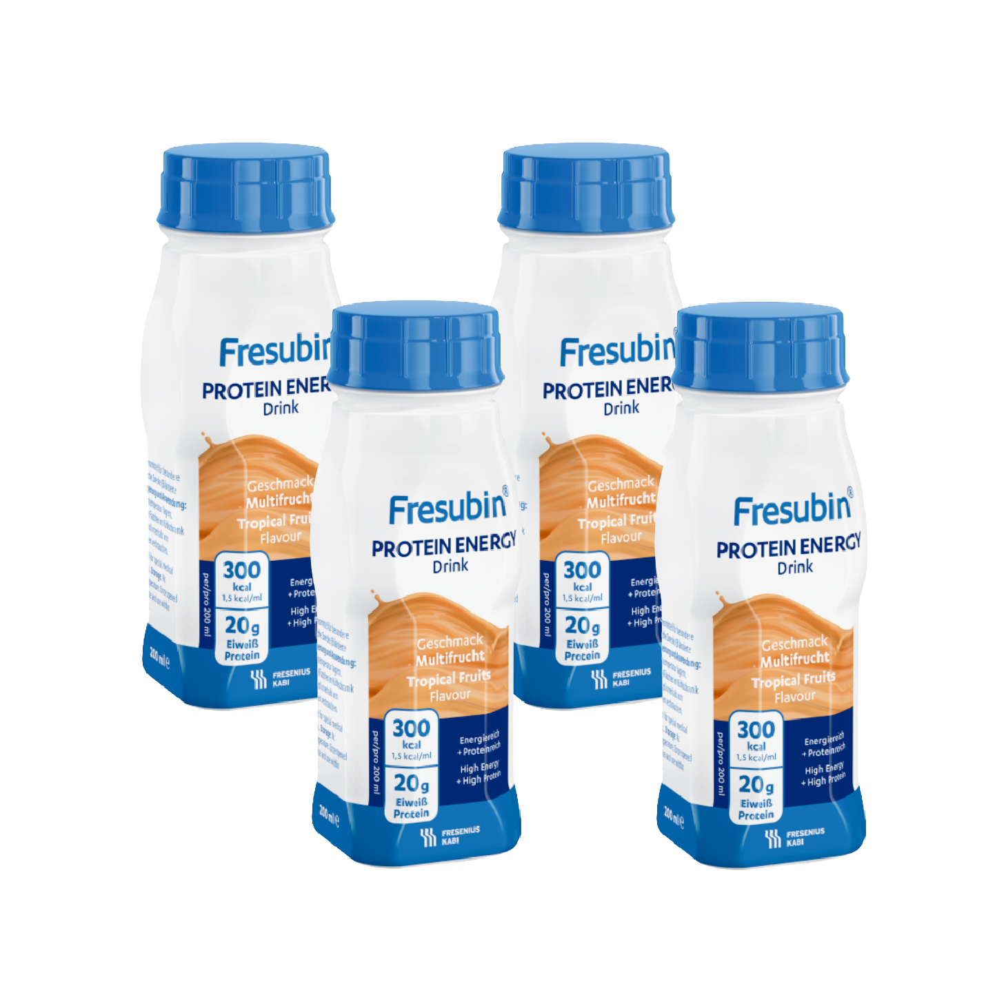 Fresubin Protein Energy Frutos Tropicais 200ml x 4 Unidades