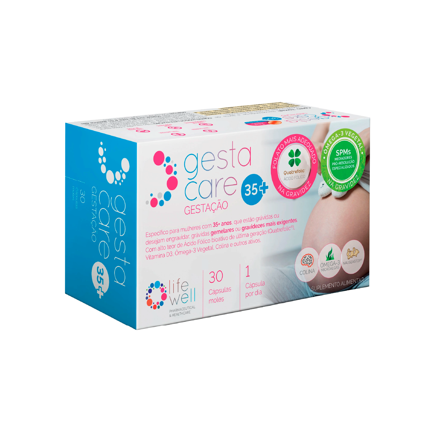 GestaCare Gestação 35+ 30 Cápsulas