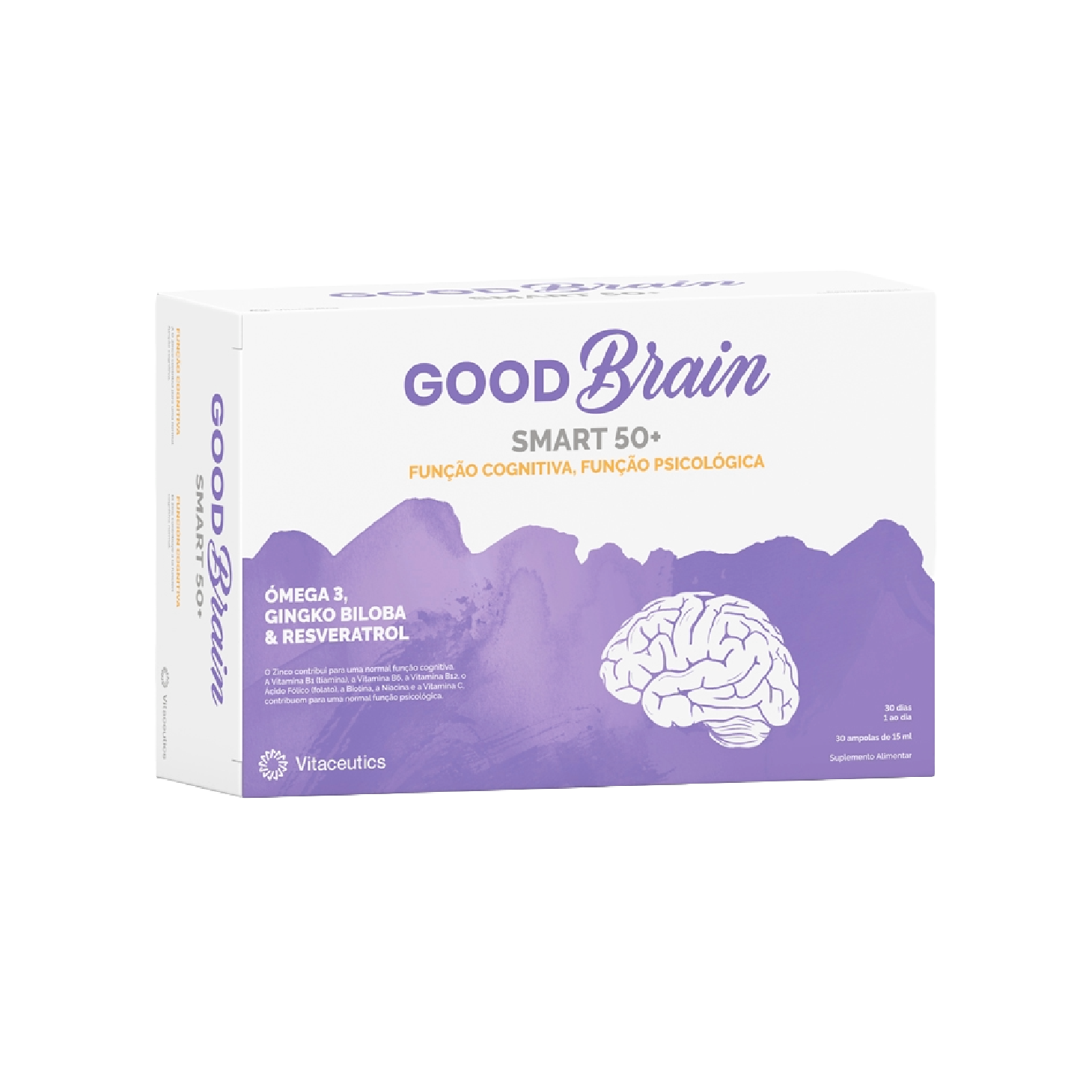 Good Brain Smart 50+ 30 Ampolas