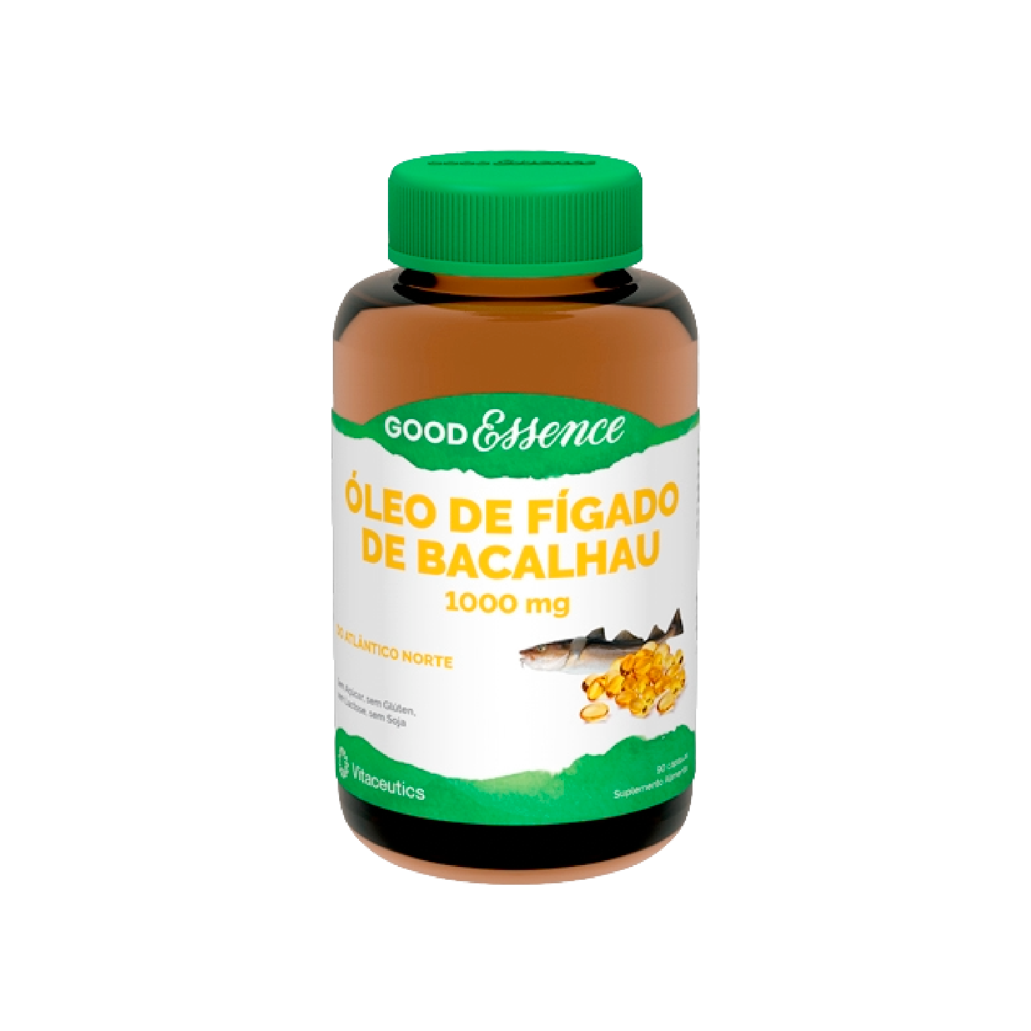 Good Essence Óleo Fígado de Bacalhau 1000mg 90 Cápsulas