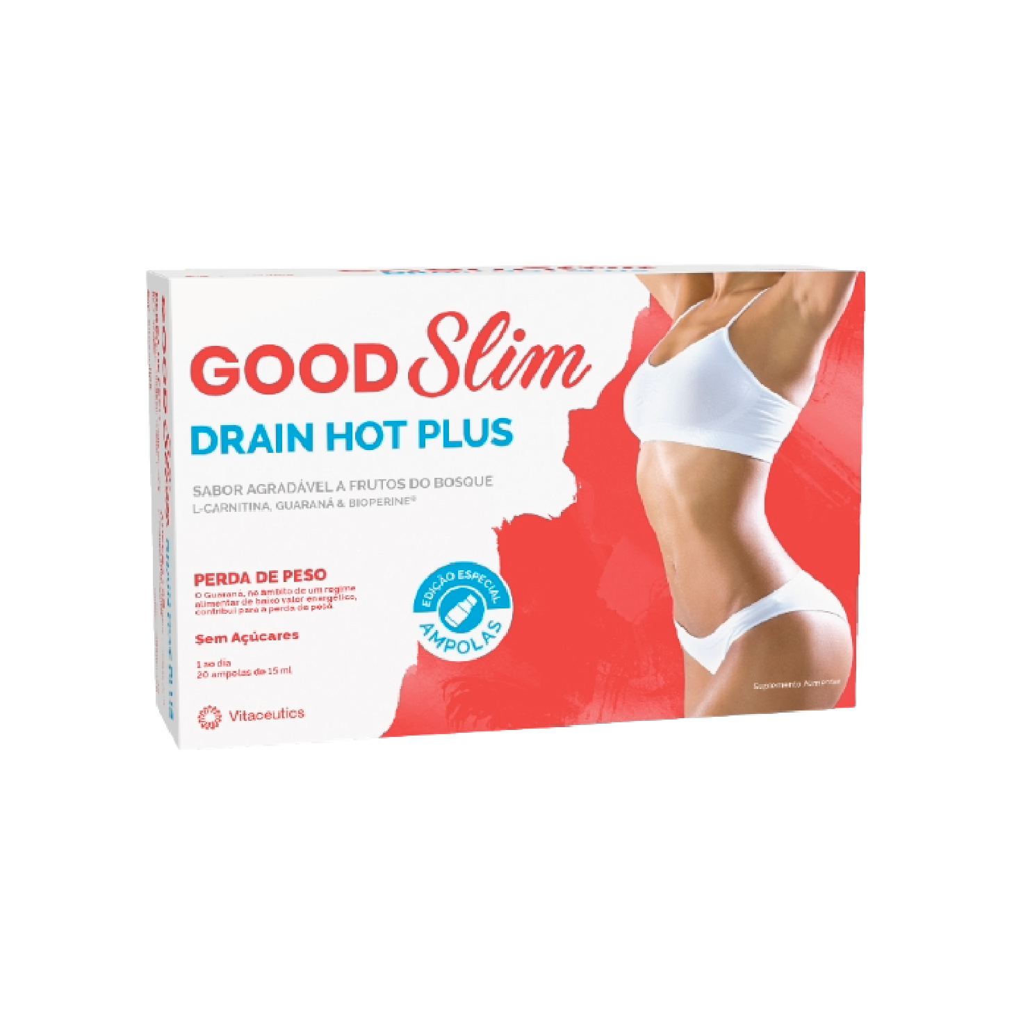 Good Slim Drain Hot Plus 15ml x 20 Ampolas