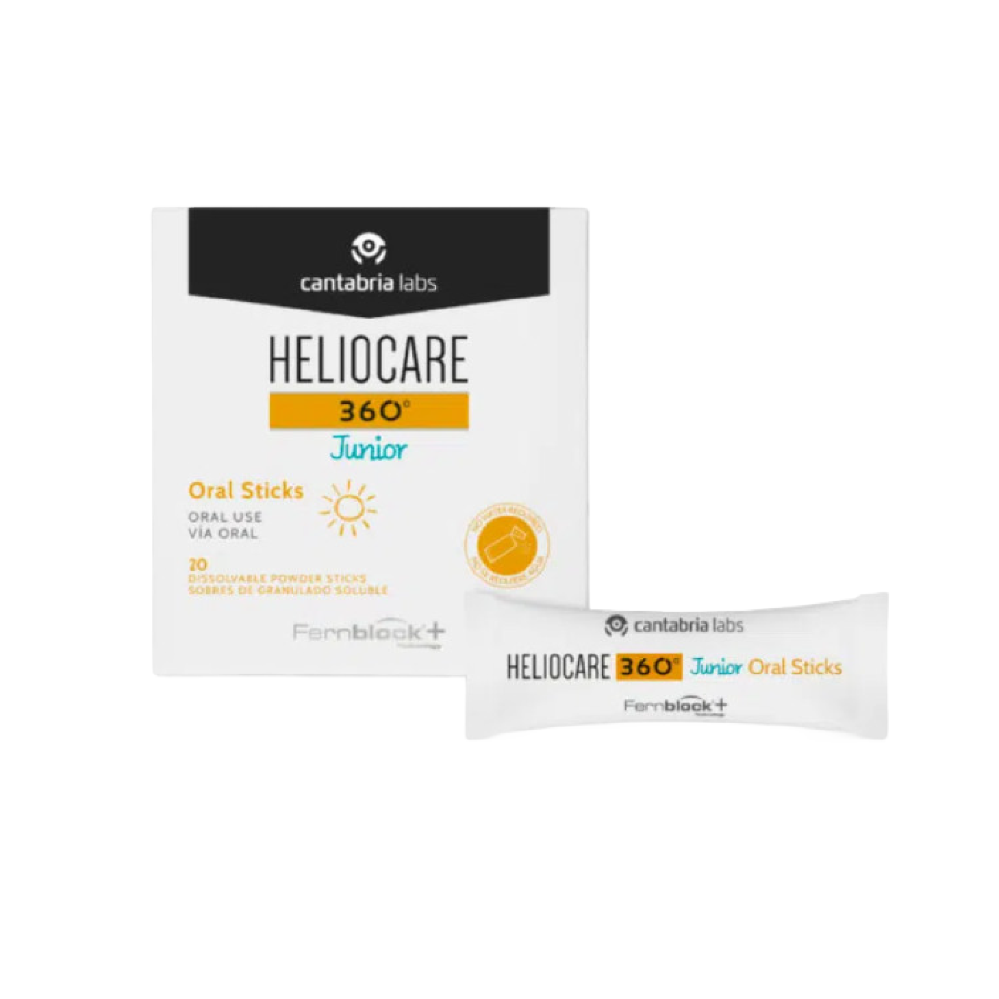 Heliocare360 Junior Oral Saquetas x20