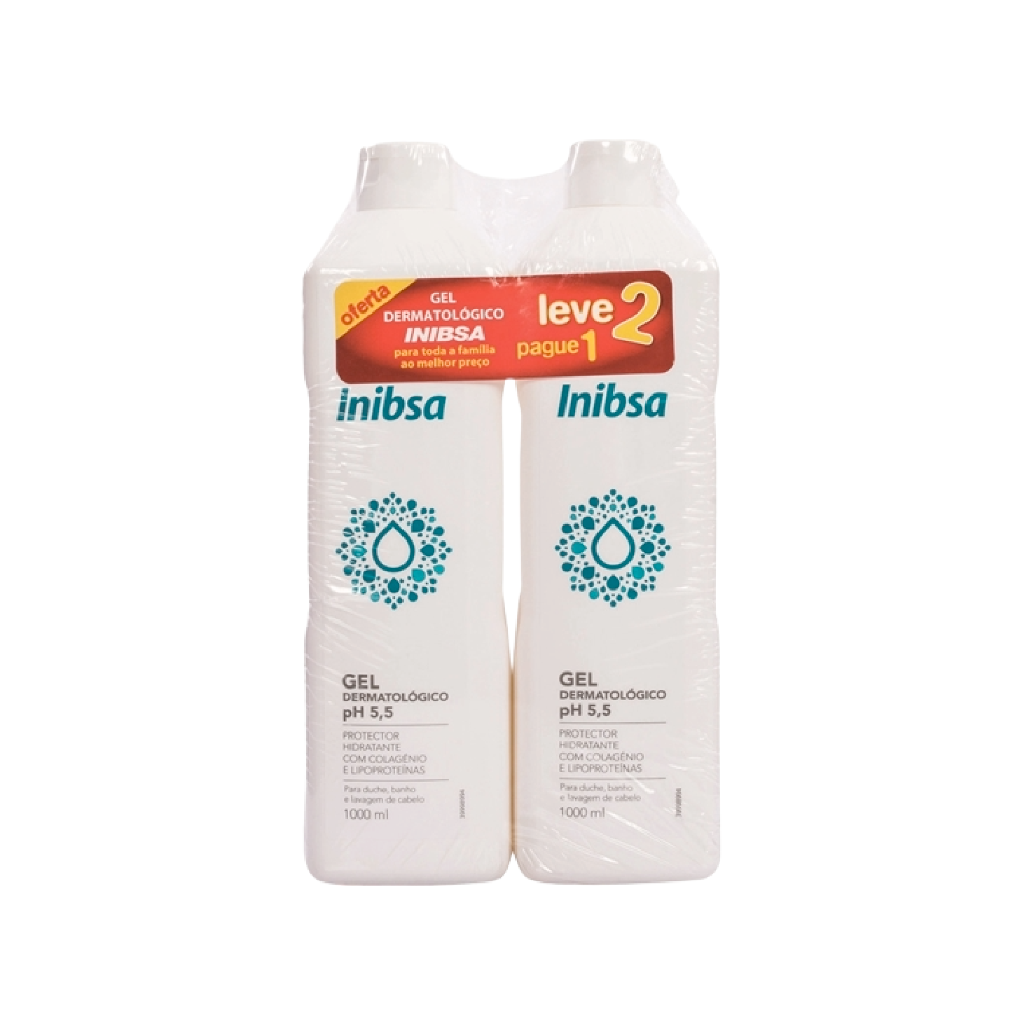 Inibsa Gel Dermatológico com Colagénio 1L x2 Unidades