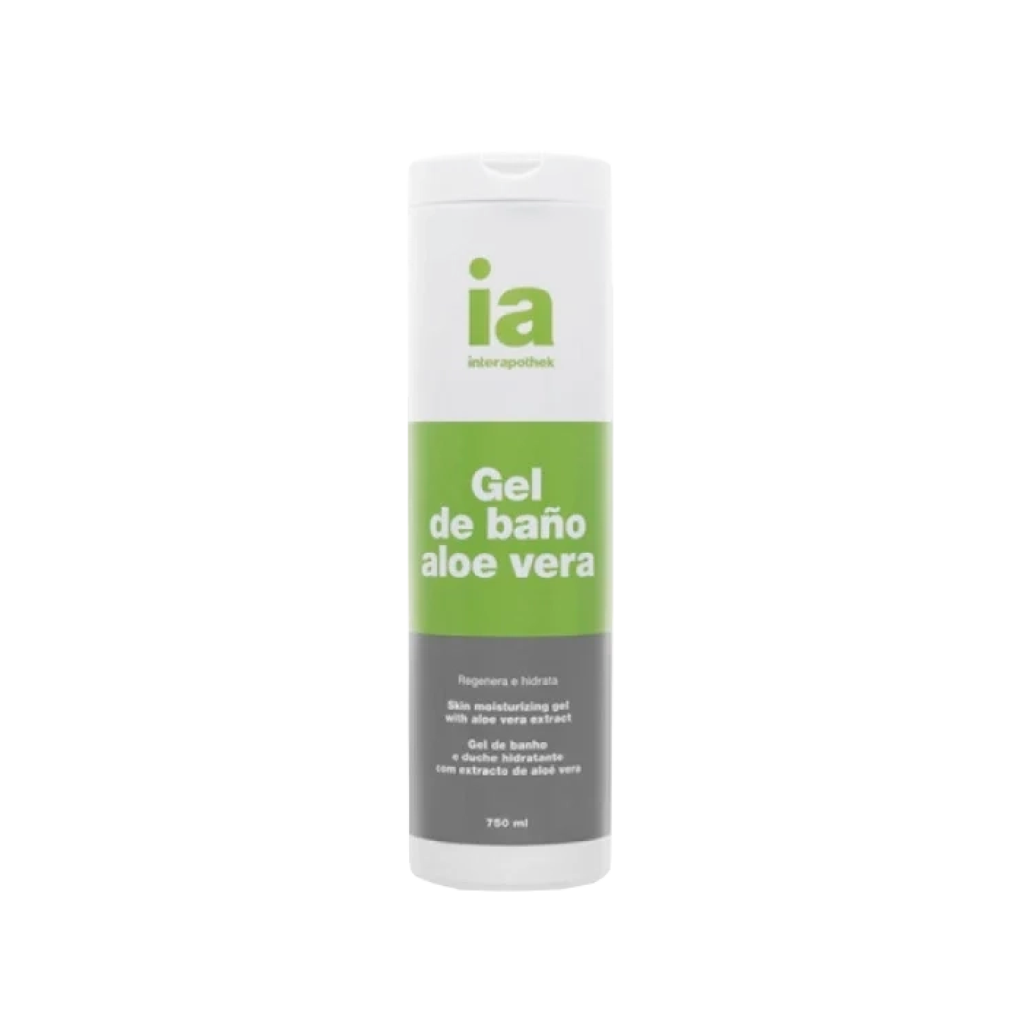 Gel de baño de aloe vera Interapothek 750 ml
