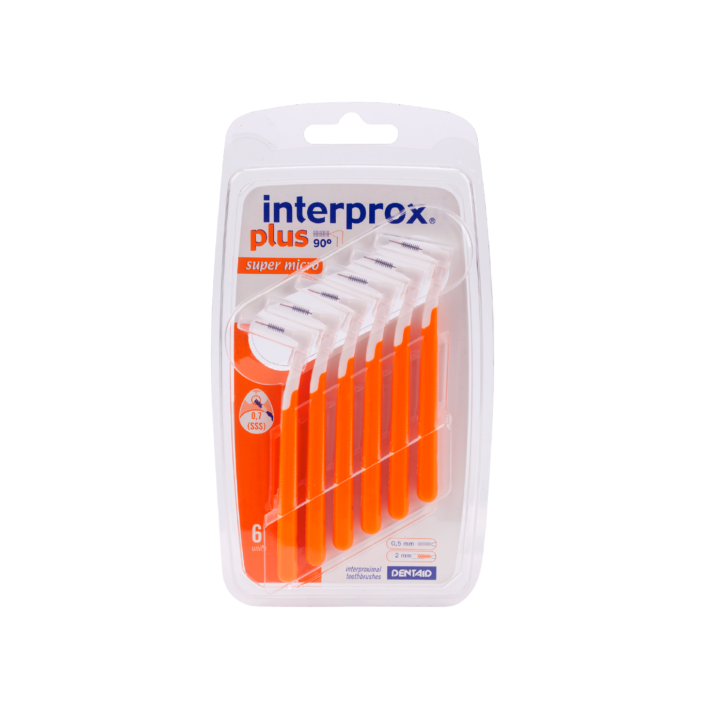 Interprox Plus Escovilhão Super Micro Interdentário x6 Unidades