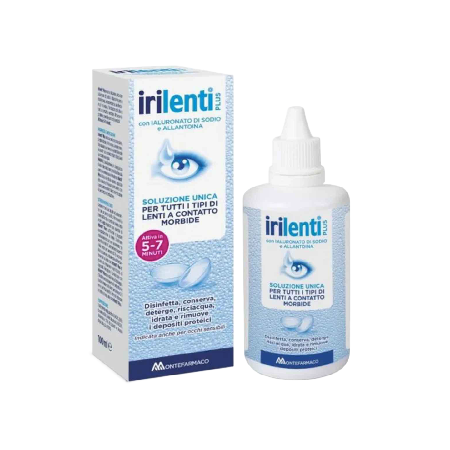 Irilenti Plus Solução Lentes Contacto 100ml