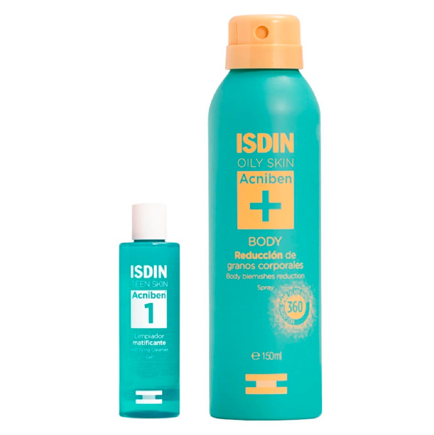 Isdin Acniben Body Spray 150ml + Gel de Limpeza 50ml