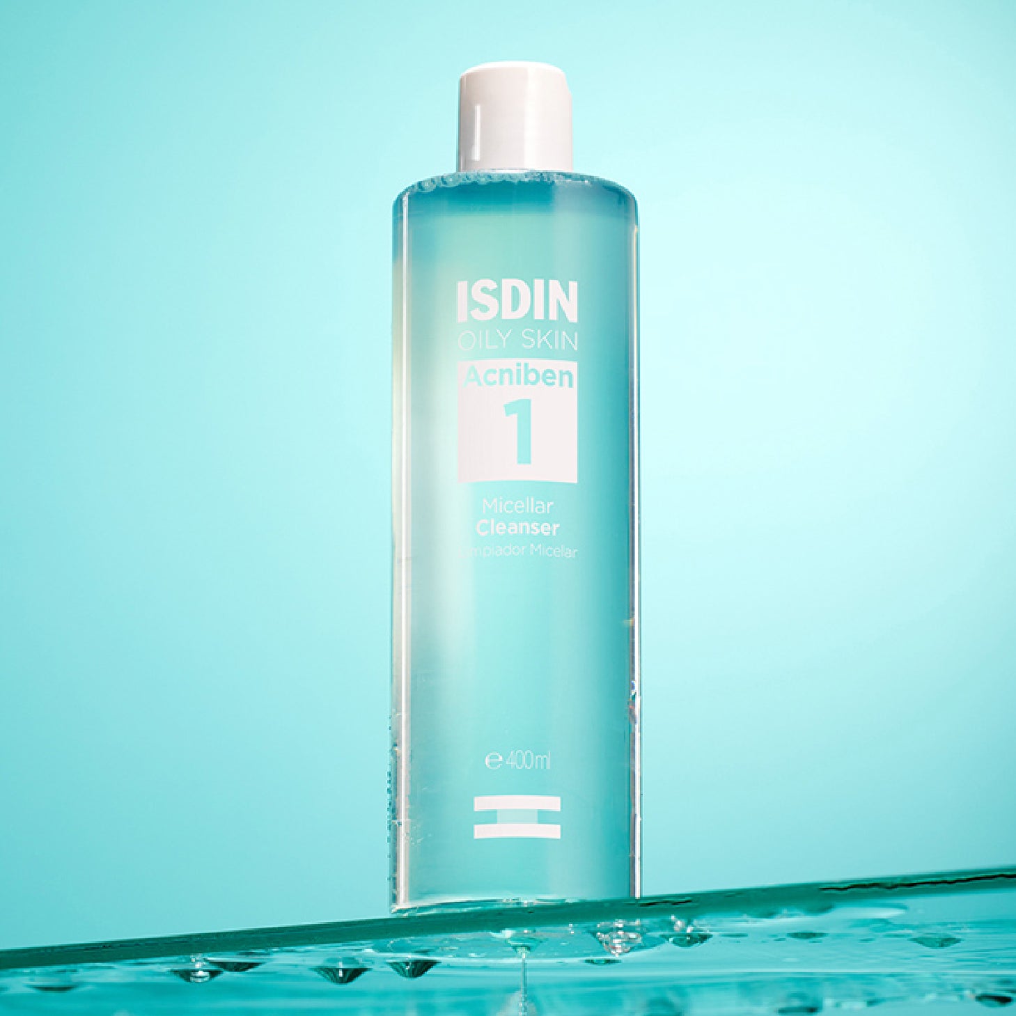 Isdin Acniben Solução Micelar de Limpeza 400ml