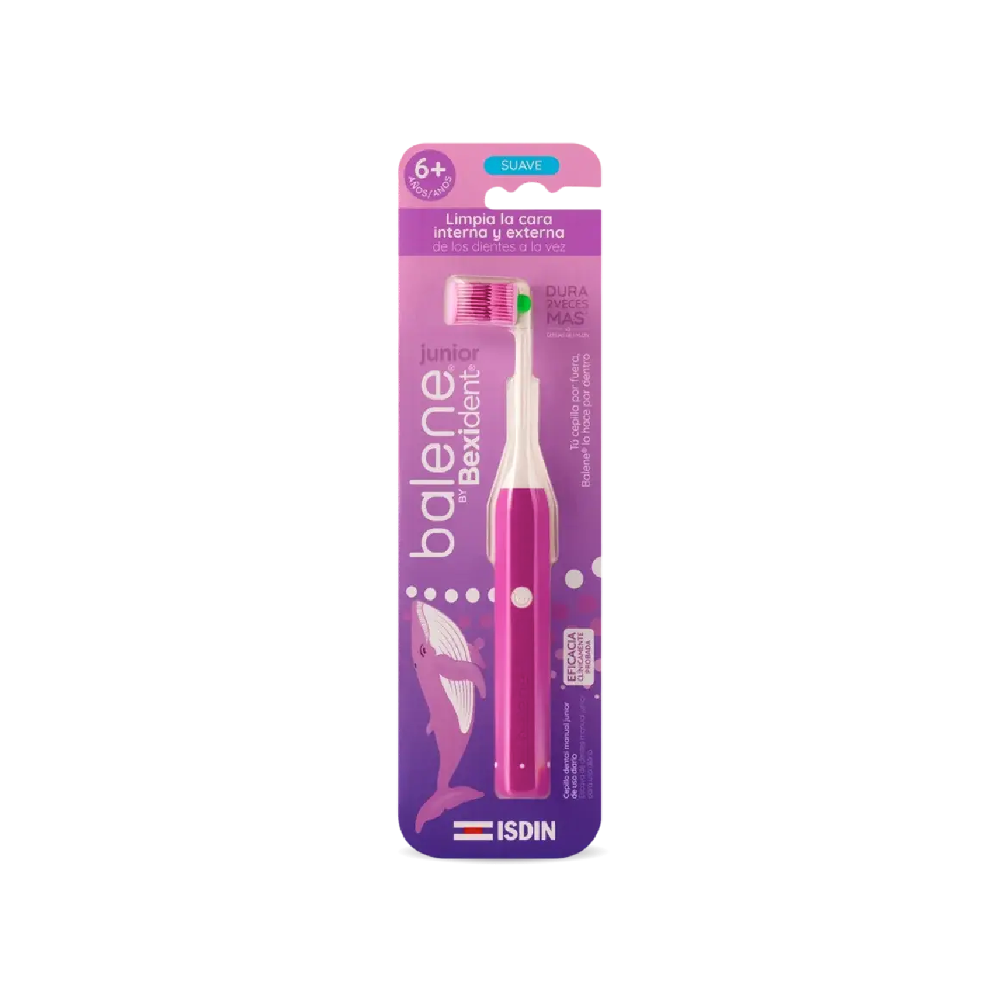 Isdin Balene by Bexident Junior Escova de Dentes +6 Anos Roxo