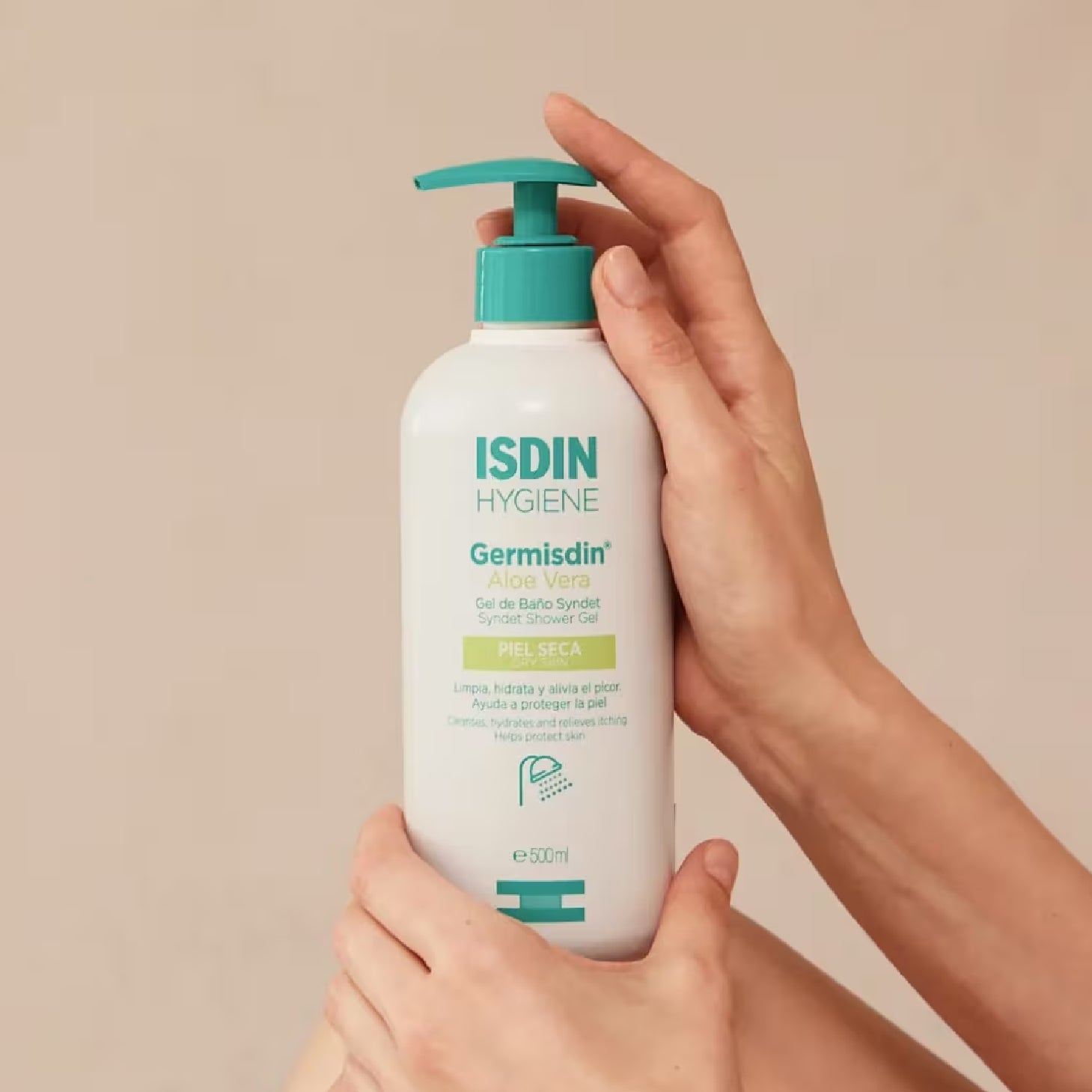 Isdin Germisdin Gel de Banho Syndet Aloé Vera 1L