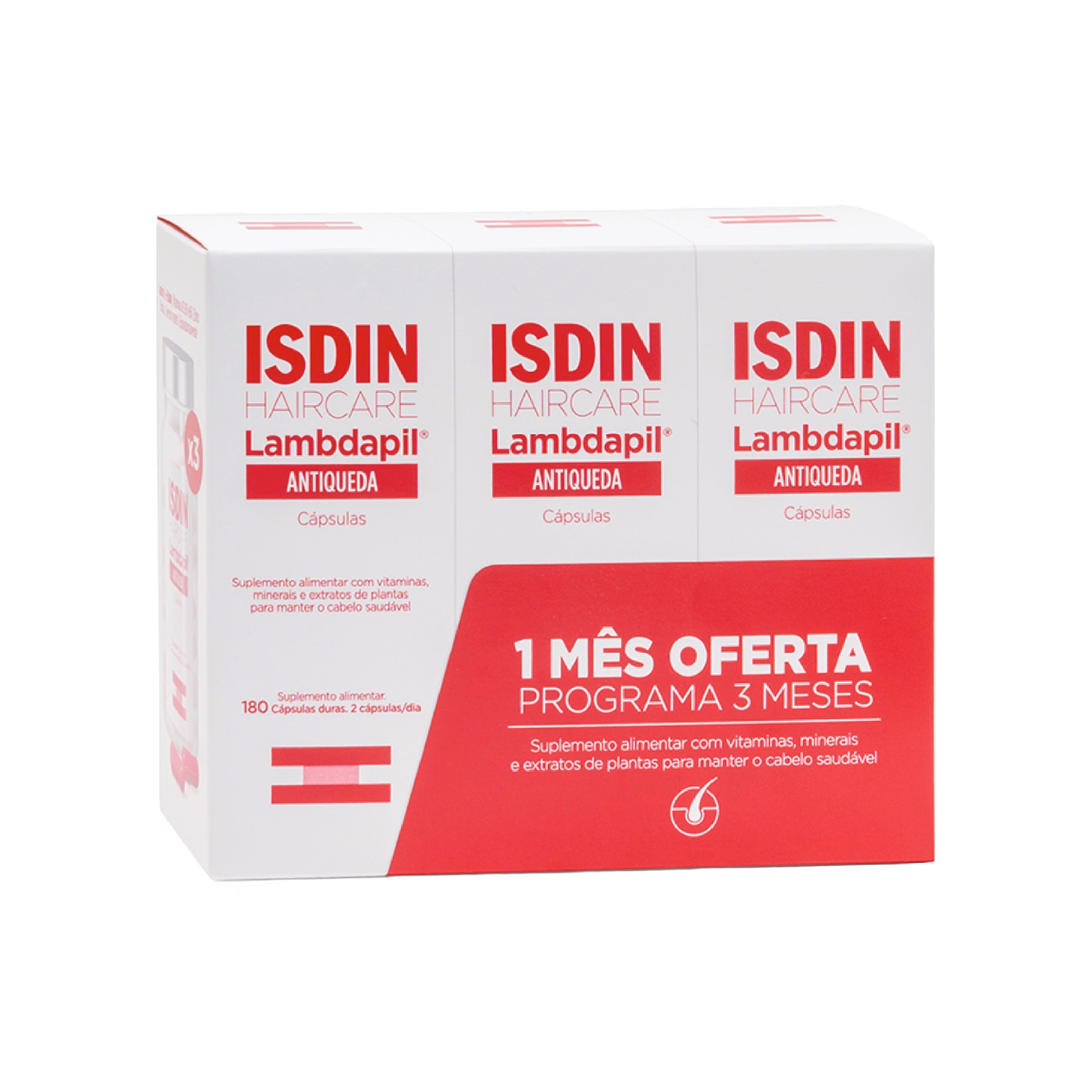 Isdin Lambdapil Antiqueda 180 Cápsulas