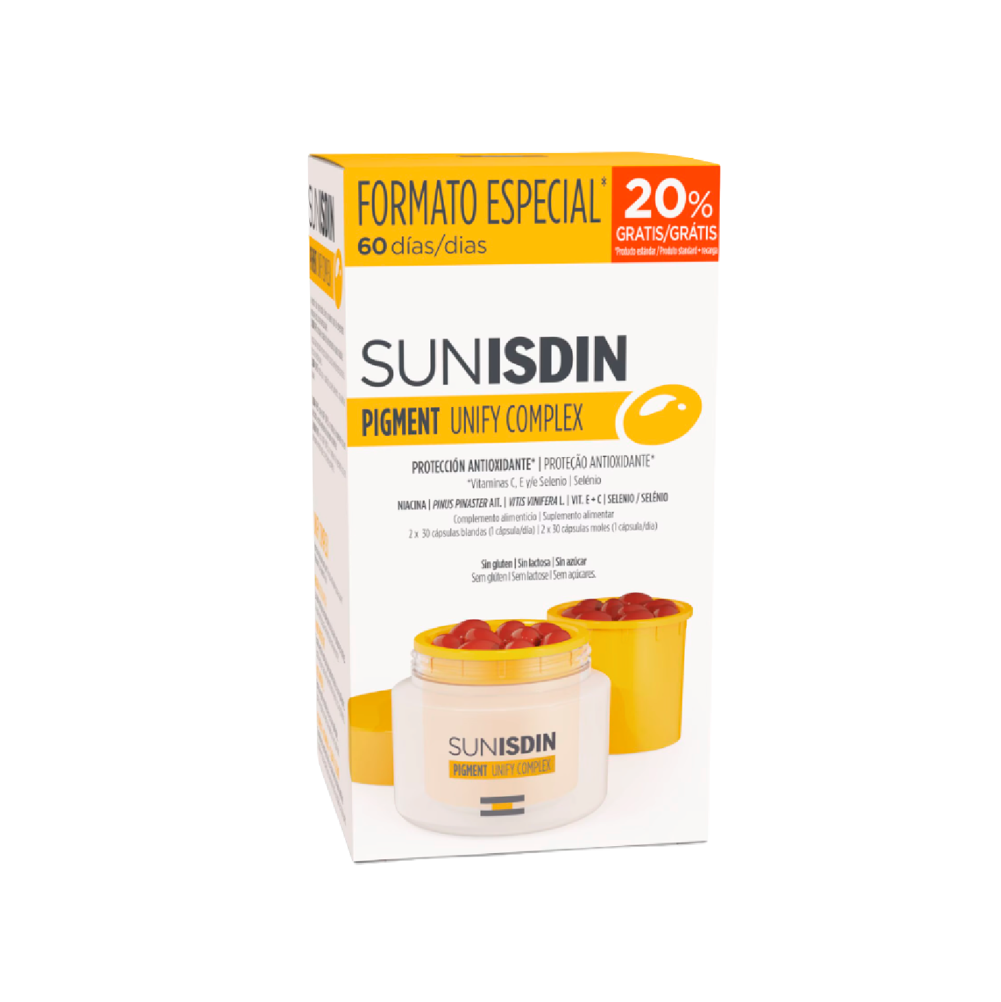 Isdin Sunisdin Pigment 60 Cápsulas