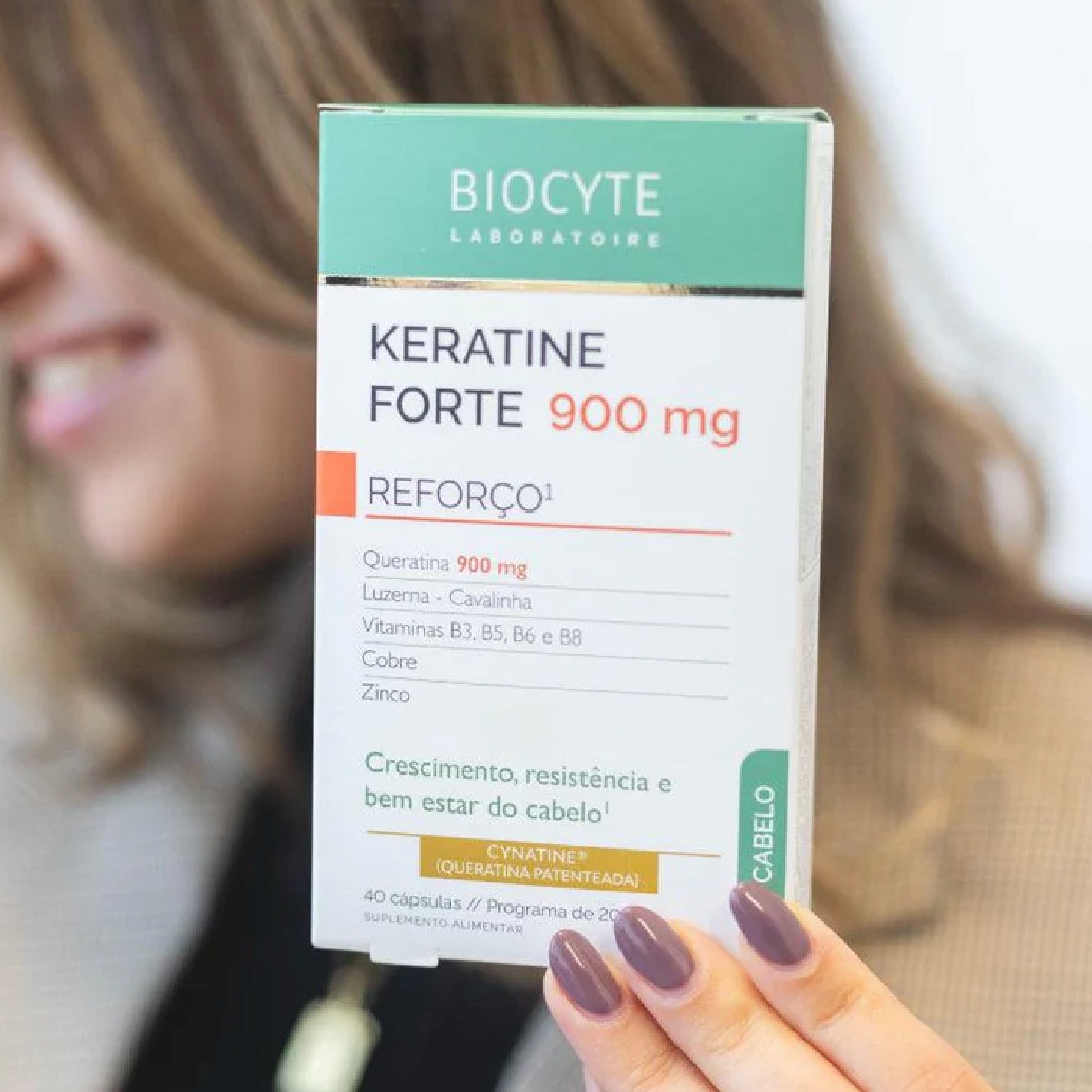 Keratine Forte 900mg 60 Cápsulas
