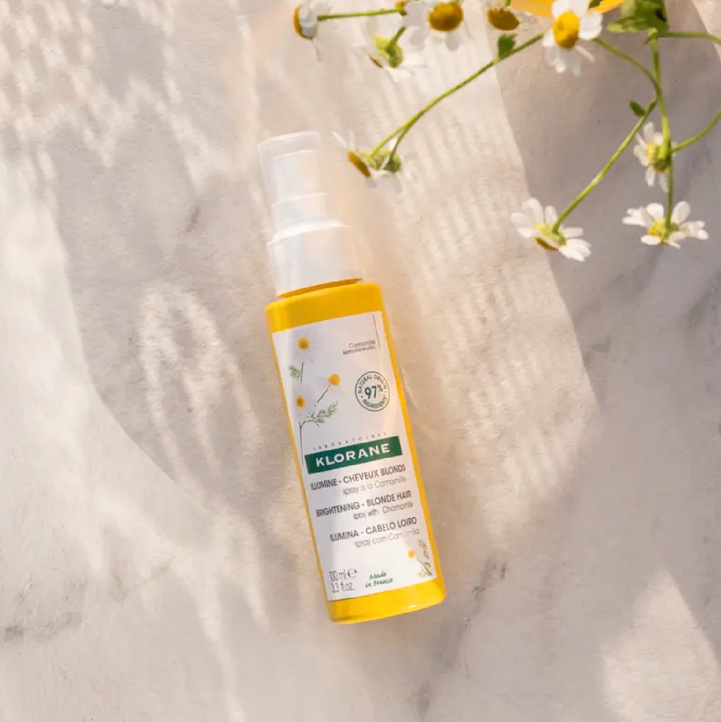 Klorane Spray Iluminador de Manzanilla 100 ml