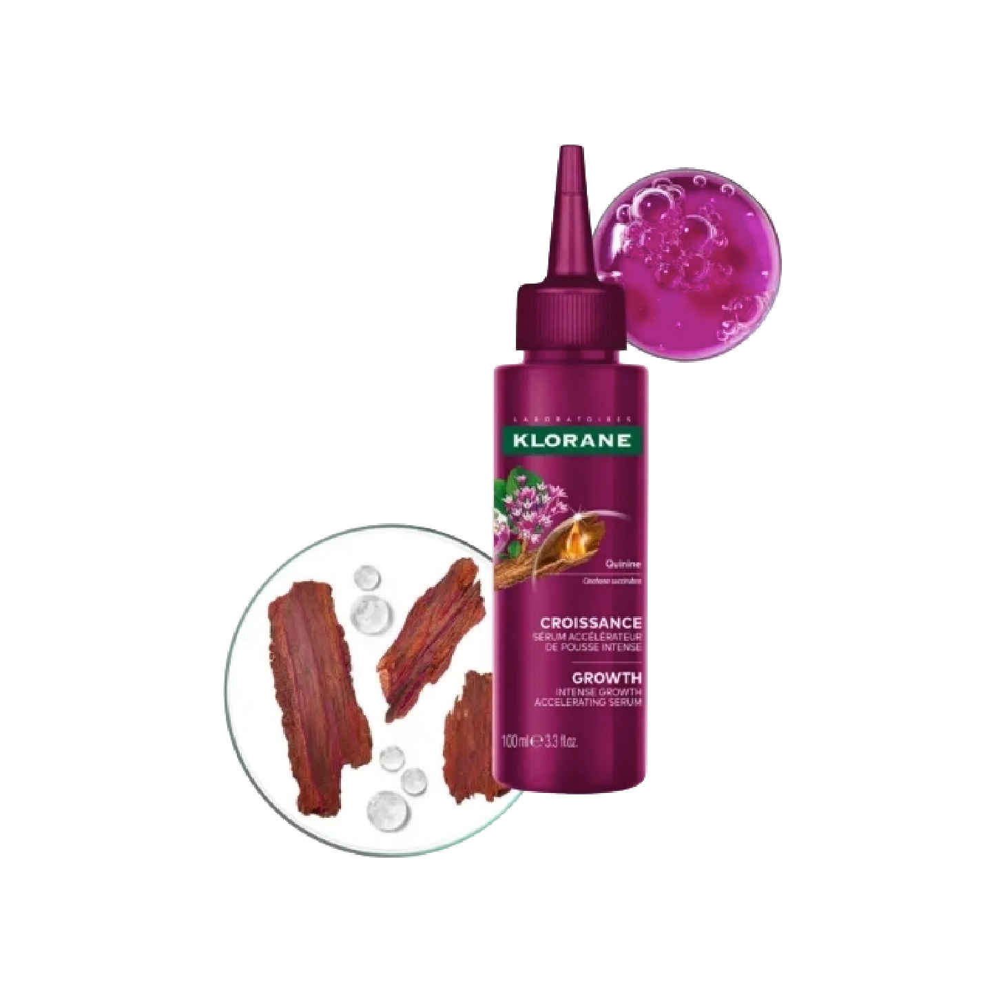 Klorane Capilar Quinina Sérum Acelerador Crescimento 100ml