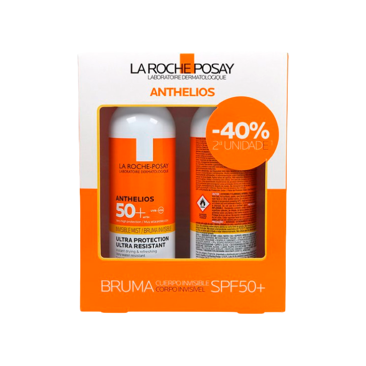 La Roche Posay Anthelios Bruma SPF50+ 200ml x2