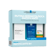 La Roche Posay Effaclar Mat+ Creme Matificante + Gel Mousse Purificante + Anthelios UVMUNE 400 Oil Control SPF50+