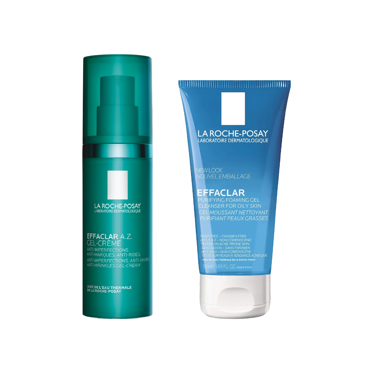 La Roche Posay Effaclar AZ Gel-Creme 40ml + Gel 50ml