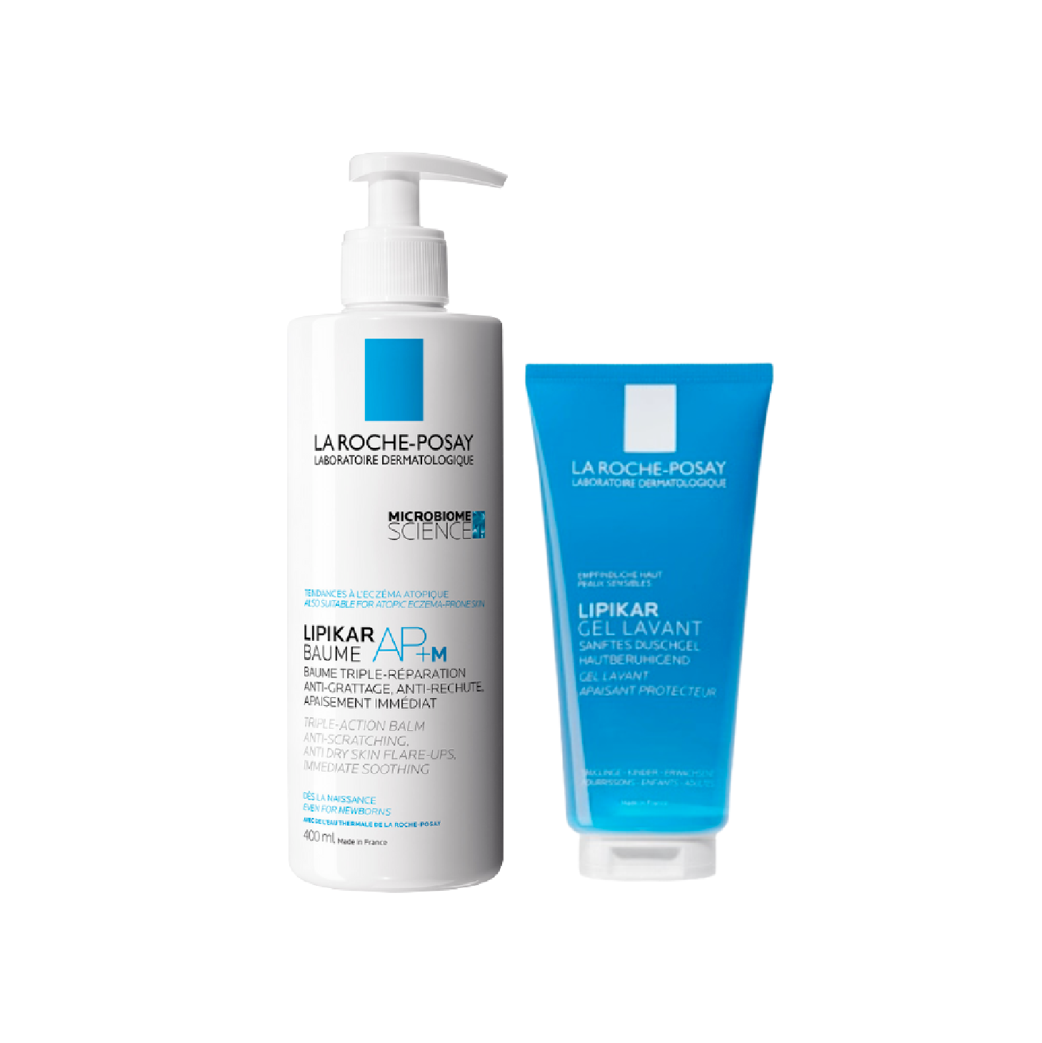 La Roche Posay Lipikar Baume AP+M 400ml + Gel 100ml