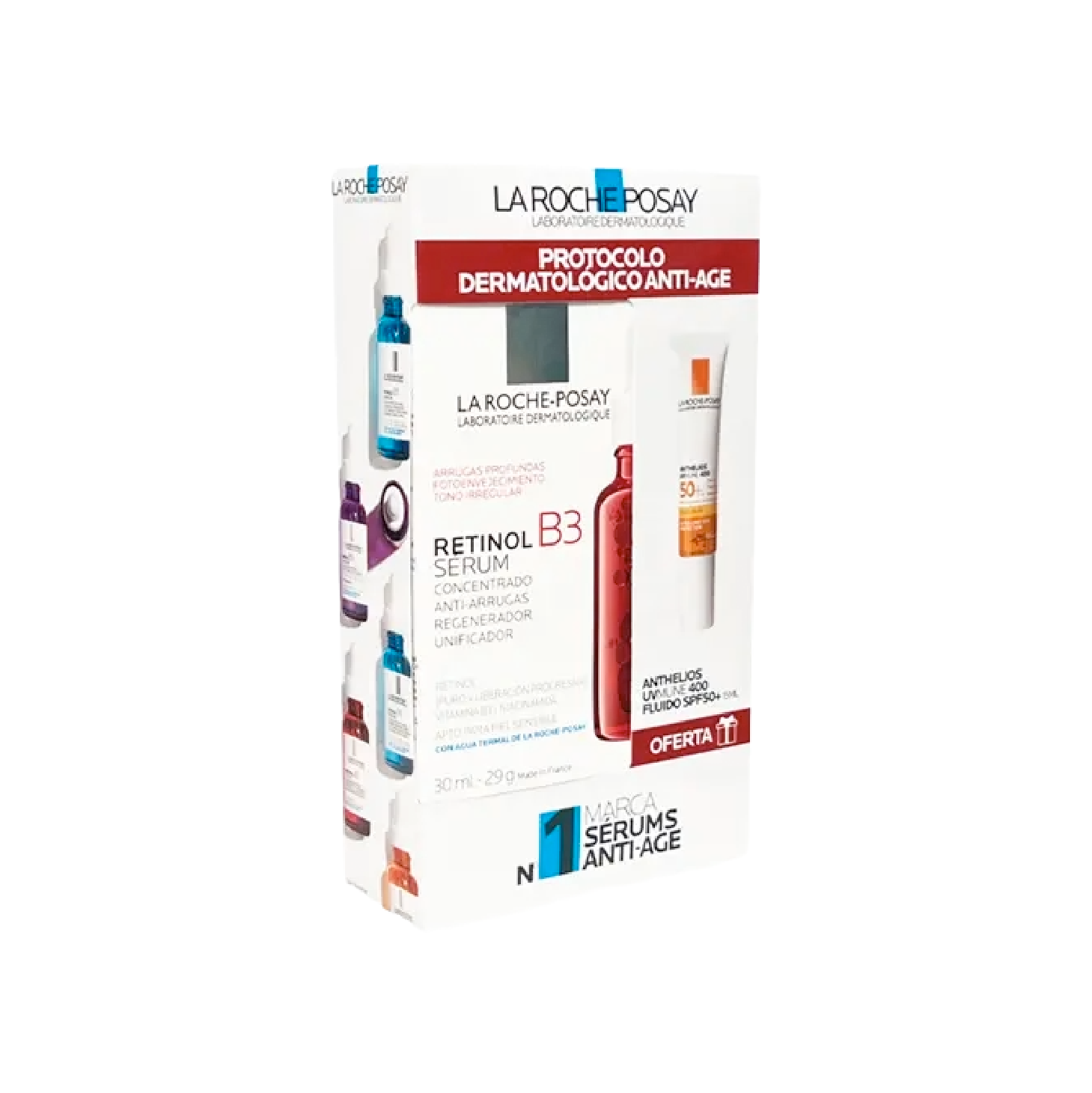 La Roche Posay Retinol B3 Sérum 30ml + Anthelios UVM400 Fluido 15ml