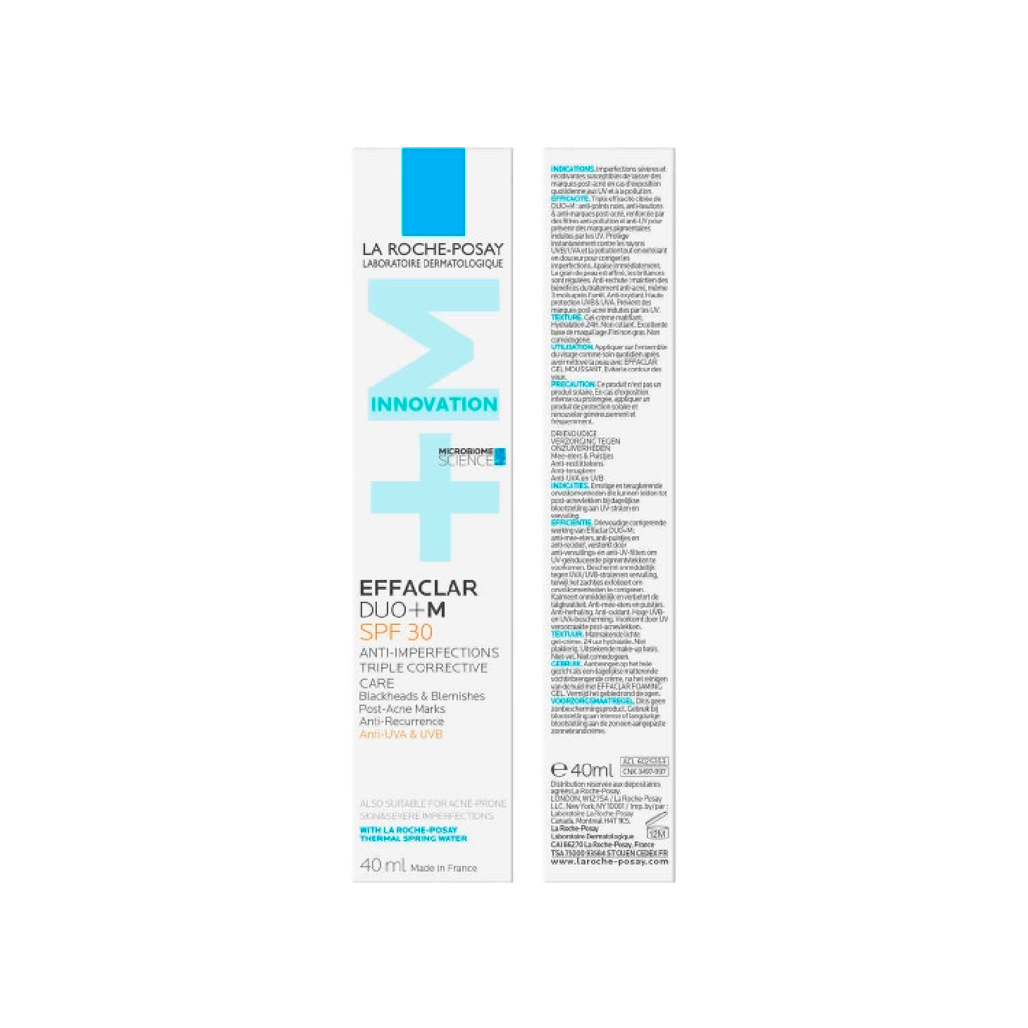La Roche Posay Effaclar Duo+M SPF30 40ml