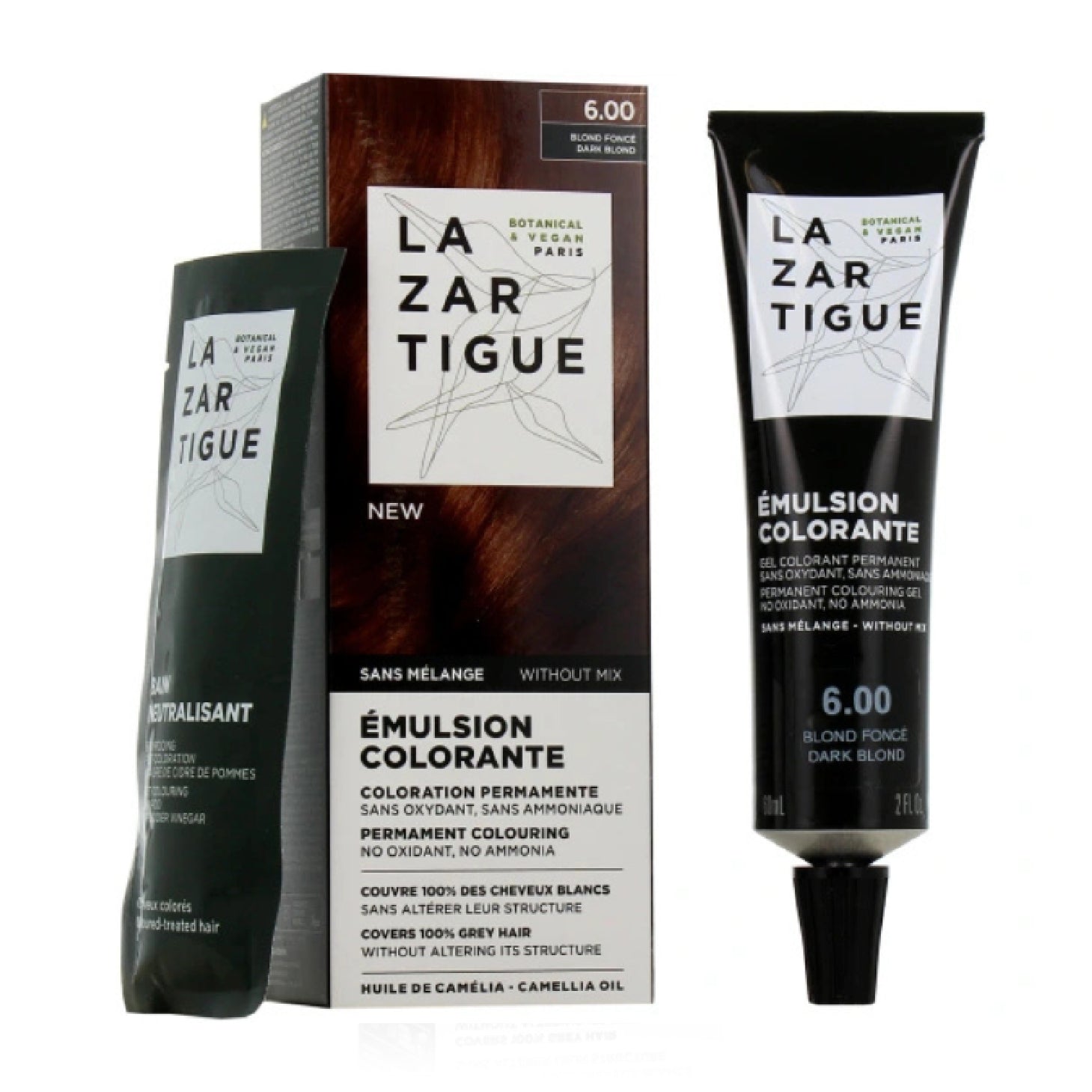 Lazartigue Emulsão Color 6.00 Louro Escuro 60ml