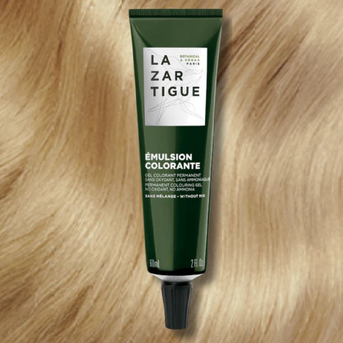 Lazartigue Emulsão Color 8.00 Louro Claro 60ml