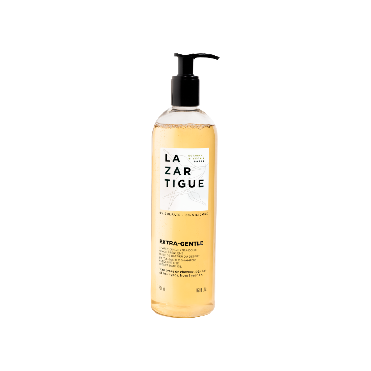 Lazartigue Extra Gentle Family Champô 500ml