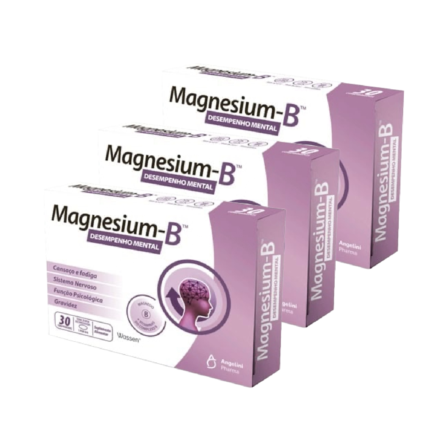 Magnesium B 30 Comprimidos x 3 Unidades