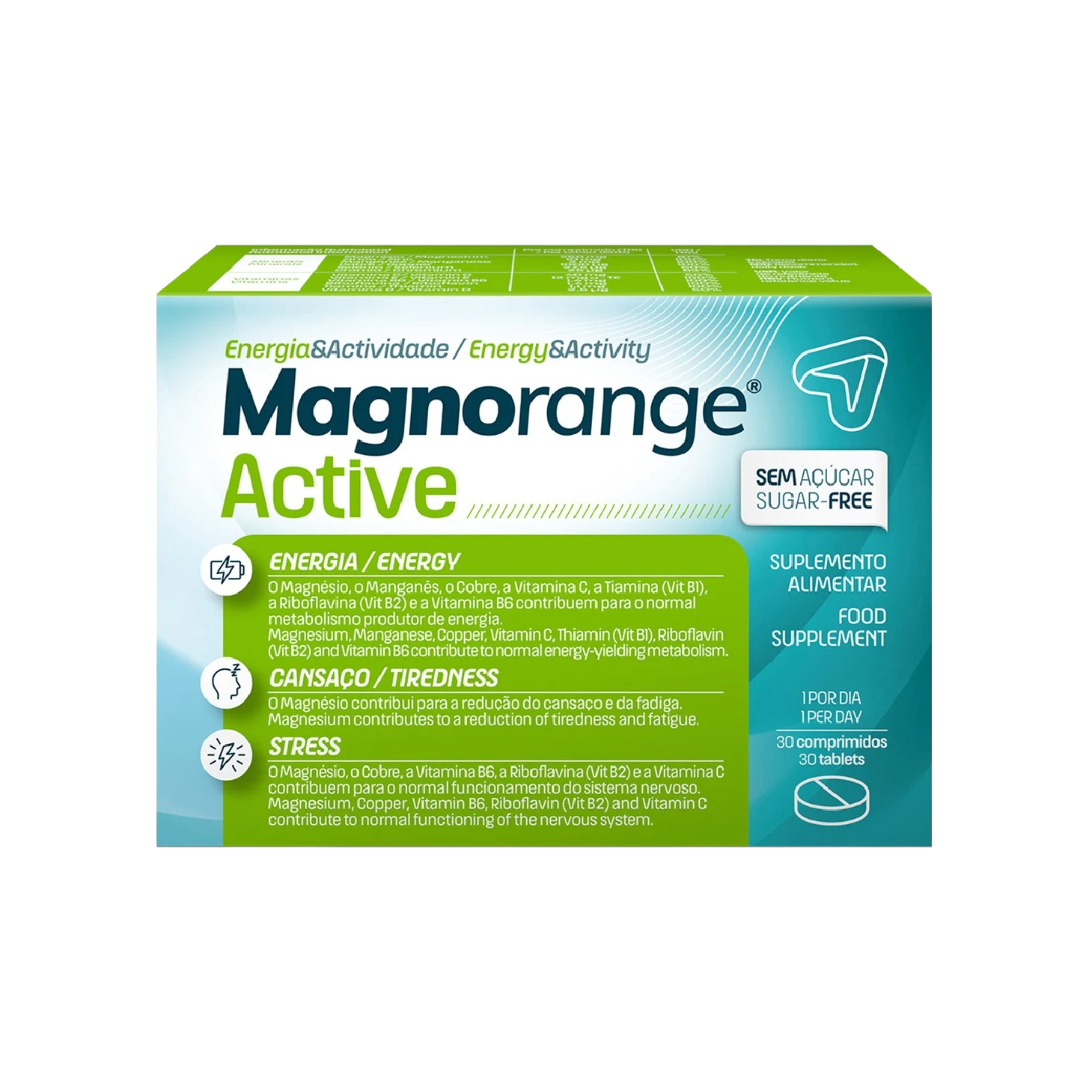Magnorange Active 30 Comprimidos