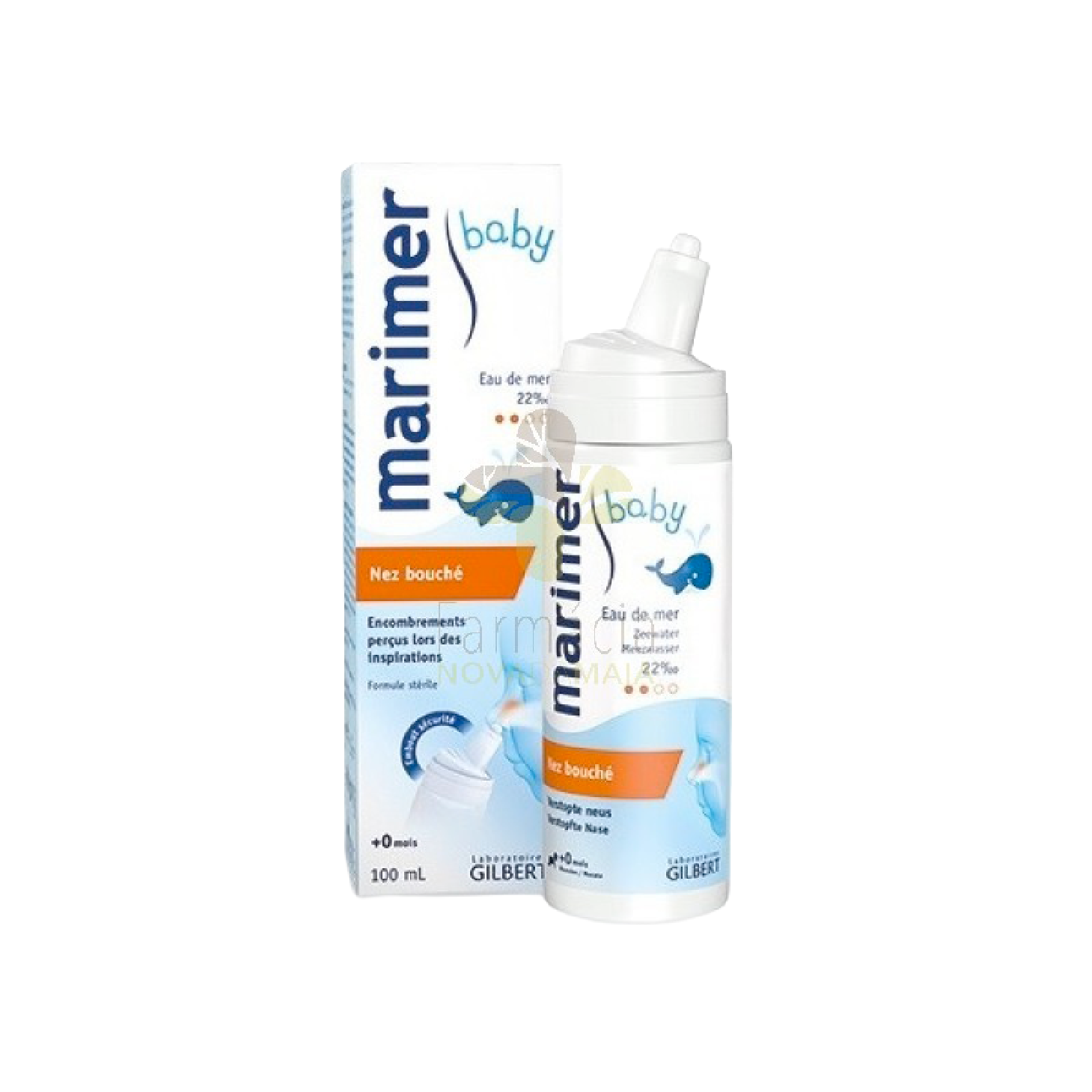 Marimer Baby Hipertónico Água Mar 100ml